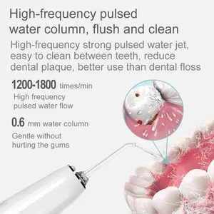 מכשיר חוט מים מים השקיית פה השקיית פה מברשת שיניים סוניק מברשת שיניים חשמלית השקיית פה IPX7