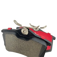 Kampas Rem Cakram Mobil Keramik & Logam Rendah Berkualitas Grosir, Teruji, OE 1H0698451B untuk Ds Ds 3; Ds 3 Convertible 2011- 1.6l