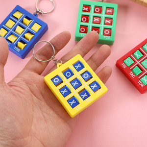 Jincan Mini XO Tic-Tac-Toe jeu unisexe en plastique échecs porte-clés jouet pour enfants étudiants en gros nouveauté jouets éducatifs - Product Image 5