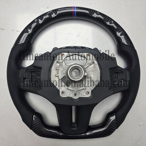 Nuevo Producto, Volante Deportivo de Cuero Perforado y Fibra de Carbono para BMW G20 G30 G01 Serie 3 Serie 5 - Product Image 6