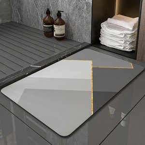 Tapis <span class=keywords><strong>de</strong></span> salle <span class=keywords><strong>de</strong></span> bains absorbant l'eau tapis <span class=keywords><strong>de</strong></span> porte en caoutchouc tapis <span class=keywords><strong>de</strong></span> sol en <span class=keywords><strong>boue</strong></span> <span class=keywords><strong>de</strong></span> diatomée tapis <span class=keywords><strong>de</strong></span> <span class=keywords><strong>bain</strong></span> antidérapant en Diatomite - Product Image 3