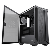GameMax Brufen C1 COC Jual Panas Casing Kipas Game ARGB Cooler ATX Mid-Tower Casing Komputer PC
