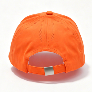 ORANGE BASEBALL <b>CAP</b> 3D EMBOSSED LOGO UNISEX PREMIUM POLYESTER ADJUSTABLE CANVAS SPORTY CASUAL SPORTS <b>CAP</b> MEN <b>WOMEN</b> - Product Image 3