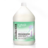 OEM Ecológico Biodegradable Perro Champú Control de olores Hidratante Piel y abrigo 3.78L Uso en el baño