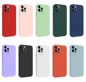Étui souple mat givré de luxe pour <span class=keywords><strong>iPhone</strong></span> 16 15 <span class=keywords><strong>14</strong></span> Plus 13 12 Mini 11 Pro XS Max X XR SE 7 8 Plus <span class=keywords><strong>Coque</strong></span> noire unie Funda - Product Image 1