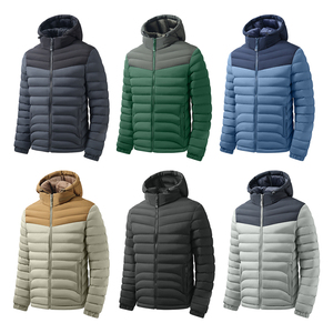 Veste d'hiver bicolore la plus vendue, vêtements décontractés d'extérieur pour hommes, imperméable, chaude, résistante au froid L1003 - Product Image 2