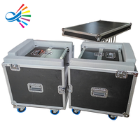 Goodcase – Ensembles de flight cases professionnels personnalisés en contreplaqué noir, mobiles, pour la location d'événements