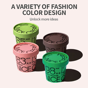 Hộp Đựng Kem 5Oz 6Oz 8Oz In Logo Cá Nhân Có Thể Phân Hủy Dùng Một Lần - Product Image 2