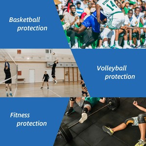 Rodilleras Profesionales de Voleibol con Absorción de Impactos Reforzadas, Resistentes al Desgaste, Oficiales - Product Image 2