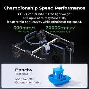 K1C <b>3D</b> <b>Printer</b> Reliable Printing 600mm/s Fast Speed Anti-vibration 220*220*250mm Machine - Product Image 3
