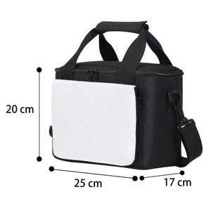 Custom Sublimation Aluminum Foil Oxford Polyester Waterproof Heat-Insulated 20-35L Zipper <b>Ice</b> <b>Pack</b> Backpack Travel Food <b>Bag</b> One - Product Image 2