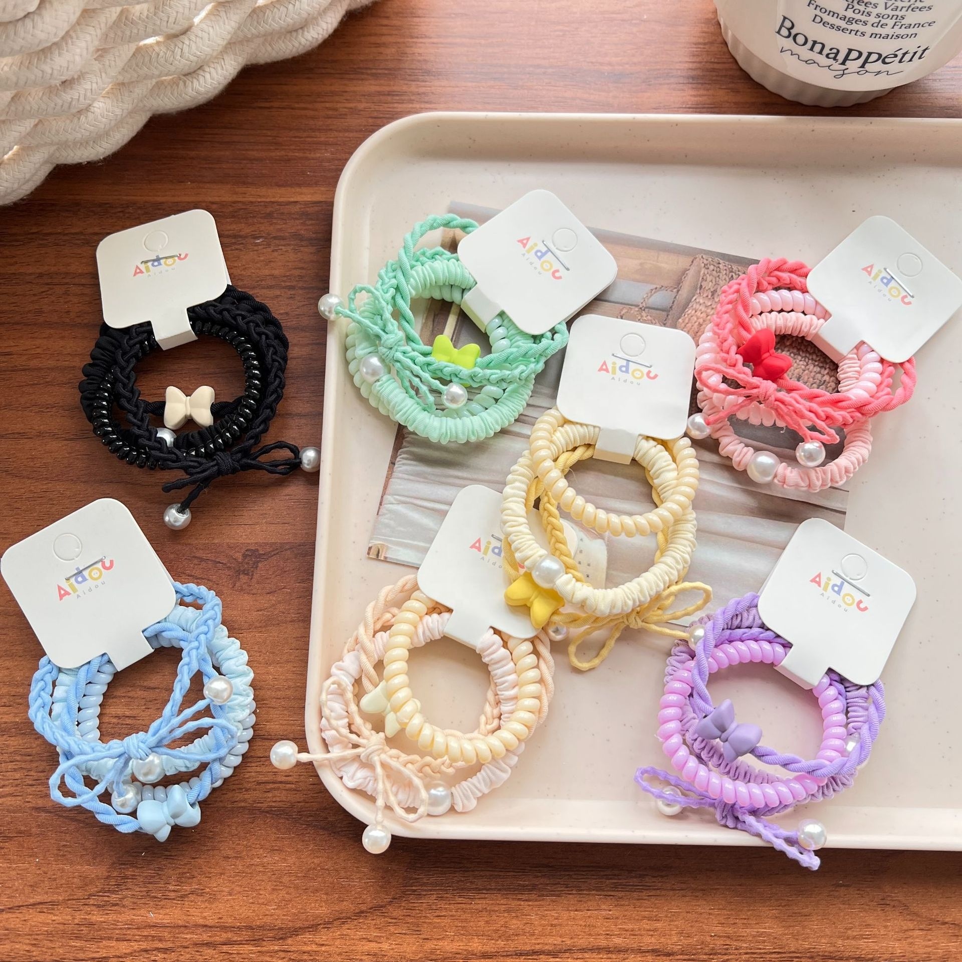 hair accessory set Lyrow 2000 Pcs Multicolor Toddler Hair Accessories Set for  main image 3