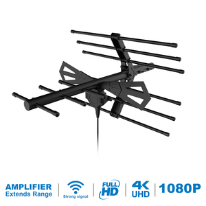 Antenna Tv buon prezzo direzionale esterno Yagi Outdoor Long Range 100 Km autoradio Indoor ABS TV System 10 <span class=keywords><strong>Dbi</strong></span> 5V 75 Ohm AN6001 - Product Image 5