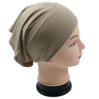 Vente en gros de Jersey personnalisé moins cher musulman Hijab Cap pour les femmes musulmanes
