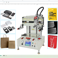 Máquina de Serigrafía Neumática de Escritorio, Impresora de Pantalla de Seda Económica, Adecuada para Diferentes Escenarios