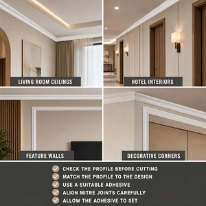 Mousse de <span class=keywords><strong>polystyrène</strong></span> XPS extrudée imperméable à faible coût pour l'intérieur de la maison LGS1901 - Product Image 6