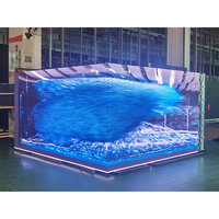 Écrans de mur vidéo LED ultra-minces 8K HDR10+ P1.95 pour affichage publicitaire commercial en intérieur pour centres commerciaux et hôtels