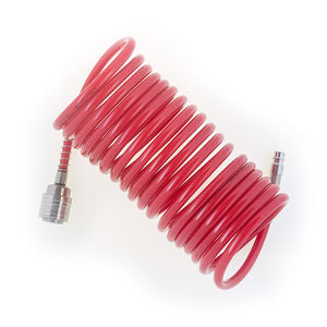 Tuyau <span class=keywords><strong>de</strong></span> compresseur d'air 7,5 mètres, tuyau en PU haute pression, <span class=keywords><strong>ressort</strong></span> à gaz, tuyau spiralé pneumatique, raccord rapide - Product Image 3