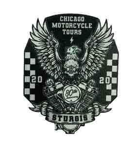 American Biker Motorcycle Embroidered Patch for Vests - Product Image 6