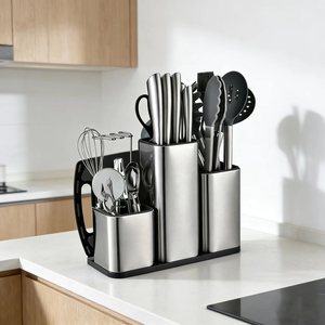 Nuevos <span class=keywords><strong>Utensilios</strong></span> <span class=keywords><strong>de</strong></span> <span class=keywords><strong>Cocina</strong></span> 2026, Gadgets <span class=keywords><strong>de</strong></span> <span class=keywords><strong>Silicona</strong></span> <span class=keywords><strong>para</strong></span> Cocinar, Juego <span class=keywords><strong>de</strong></span> <span class=keywords><strong>Utensilios</strong></span> <span class=keywords><strong>de</strong></span> <span class=keywords><strong>Cocina</strong></span> y Cuchillos, Juego <span class=keywords><strong>de</strong></span> Cuchillos <span class=keywords><strong>de</strong></span> <span class=keywords><strong>Cocina</strong></span> <span class=keywords><strong>de</strong></span> Acero Inoxidable con Soporte - Product Image 6