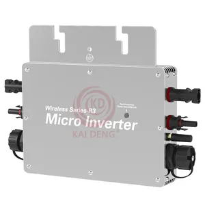 Micro Inverter CE ETL INMETRO e VDE certificato 600w Wifi mini ibrido inverter sistema solare on/off grid MPPT