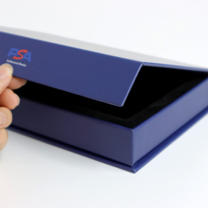 Luxury 2mm Cardboard Book-Style Rigid Gift Box High Quality with Magnetic Closure UV Coating Embossing for Gifting Packaging - Product Image 5
