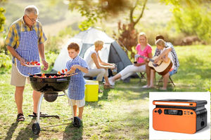 Station d'alimentation portable Piforz 500W, générateur solaire pour usage domestique en cas d'urgence - Product Image 5