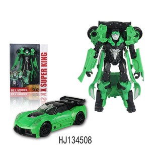 2017 nuovi promozionali articoli da regalo giocattoli deformazione plastica auto trasformare <span class=keywords><strong>robot</strong></span> giocattolo - Product Image 2