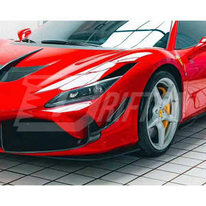 Canards delanteros de fibra de carbono para Ferrari F8 Tributo Spider 2019-2022 - Product Image 4