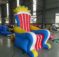 Chaise gonflable King/queen Chair Chaise trône gonflable pour fête d'anniversaire de haute qualité