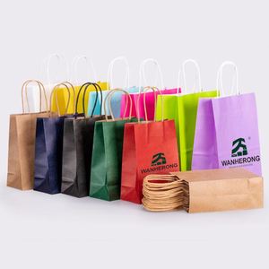 Bolsas de Papel para Compras con Logotipo Personalizado, Diseño a Cuadros Blanco y Negro, Papel de Arte, Impresión Digital para Ropa y Zapatos - Product Image 3