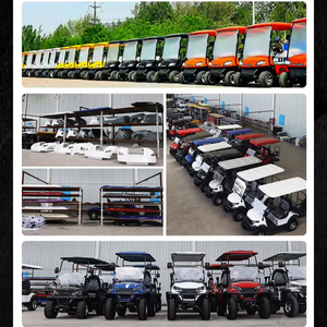 รถกอล์ฟจีนราคาประหยัด 2-4 ที่นั่ง พร้อมขาย รถกอล์ฟ 72V ลิเธียมแบบกำหนดเองได้ นั่งสบาย 6 ที่นั่ง รถกอล์ฟจีนราคาถูก - Product Image 6