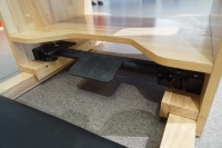 Accesorio para Reformer de Pilates, Escalera de Madera de Roble MJD M301A, para Estiramiento Corporal