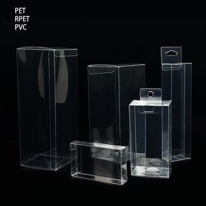 Maßgefertigte Recycelbare <span class=keywords><strong>PET</strong></span> Transparente Box PVC-Boxen Verpackungsbox Durchsichtig für Künstliche Köder-Verpackung - Product Image 1