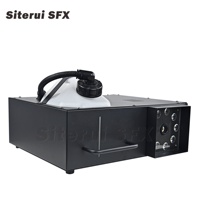 SITERUI SFX Équipement d'effet de scène professionnel 1500W Machine à brouillard de glace sèche à haut rendement pour les événements de soirées de restaurant