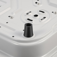 Table de cuisson à gaz encastrable en acier inoxydable à 2 brûleurs, 9 cavités, haute puissance avec fonction minuterie, pour gaz naturel domestique