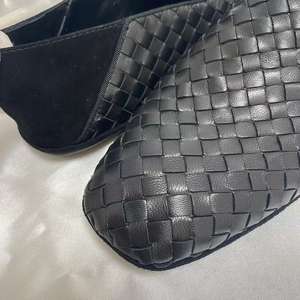 Zapatos de Hombre 100% Cuero Genuino, Mocasines Trenzados Reversibles, Tallas Grandes 38-48, Lujosos, Planos, Sin Cordones, Transpirables, Ligeros, OEM - Product Image 5