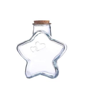 Frasco de Vidro para Armazenamento de Alimentos, Recipiente de Conserva em Forma de Estrela, Garrafa dos Desejos, Envio Rápido e Mais Barato para Açafrão - Product Image 4