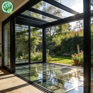Solárium Hommie para las 4 Estaciones, Estructura de Aleación de Aluminio, Techo de Vidrio Aislante - Product Image 4