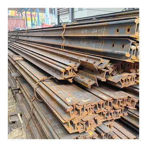 Hot Rolled Grooved Rail And Special Steel Crane Rail Sections For Railway Material