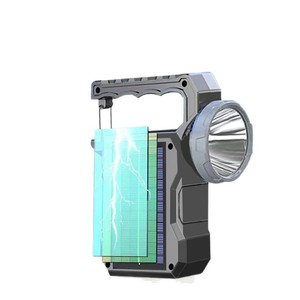 Solar Powered Portable <b>Led</b> Work <b>Light</b> Cob White <b>Light</b> Source Plastic Body 12V Input 50000 Hours Lifespan - Product Image 1