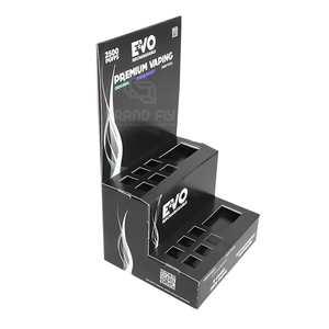 Supermarket Display Box Custom Cardboard Display Counter Retail Countertop Carton Display Rigid Boxes