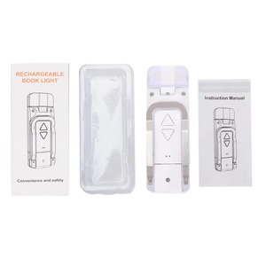 Lámpara de Lectura LED Recargable por USB con Clip, <span class=keywords><strong>para</strong></span> <span class=keywords><strong>Leer</strong></span> <span class=keywords><strong>en</strong></span> <span class=keywords><strong>la</strong></span> <span class=keywords><strong>Cama</strong></span>, Cuidado de <span class=keywords><strong>la</strong></span> Vista, Regulable, Portátil y Flexible - Product Image 4
