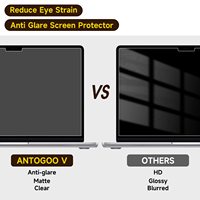 Pelindung layar Anti silau, pelindung layar Anti silau, kompatibel dengan MacBook Pro 16 inci 2019 (A2141), Anti silau, pelindung layar Matte Anti sidik jari