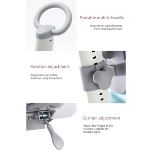 Mesa y Silla Inteligentes para Niños con Altura Ajustable, Silla Ergonómica para Bebés, Silla de Estudio para Niños para Aprender y Escribir - Product Image 6