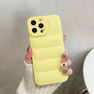 Étuis de téléphone antichoc Kinggard 3D en coton TPU pour doudoune <span class=keywords><strong>North</strong></span> <span class=keywords><strong>Face</strong></span>, pour modèles de luxe KD26-K0606 - Product Image 2
