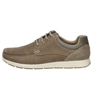 Chaussures à lacets pour hommes Imac, couleur taupe, tailles 40, 41, 42, 43, 44, hauteur de talon 2 cm, chaussures tendance en toile - Product Image 1