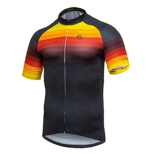 OEM ODMクイックドライ通気性プロチームサイクリングジャージー良質の青少年ティーンエイジャー大人のための超ソフト薄型ロードバイクシャツ - Product Image 1