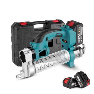 <span class=keywords><strong>Pistolet</strong></span> à graisse électrique portable haute pression 18V à double usage avec construction en acier et alliage d'aluminium et garantie de 6 mois - Product Image 1