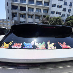 Personalizado resistente <span class=keywords><strong>a</strong></span> la intemperie divertido dibujos animados verde brillante reflectante bebé <span class=keywords><strong>a</strong></span> <span class=keywords><strong>bordo</strong></span> coche Logo pegatina ventana Calcomaní<span class=keywords><strong>a</strong></span> para negocios - Product Image 6